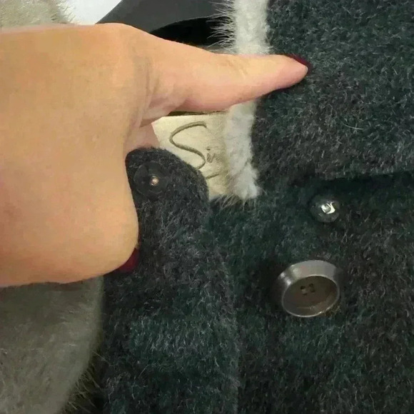 Alpagora vintage 50’s-60’s a blend of real wool and mohair coat. A+ material - Picture 14 of 14